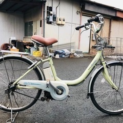 ①♦️EJ2208番　電動自転車