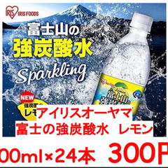 入荷しました✨飲料水激安です✨1ケース300円　 富士山の強炭酸...