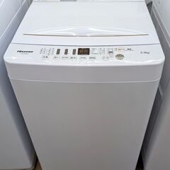 Hisense 5.5kg洗濯機 HW-E5503 2021年製...