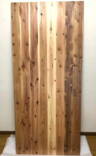 送料無料/新品】 KANADEMONO THE BOARD / 杉無垢材 天板のみ180x80cm