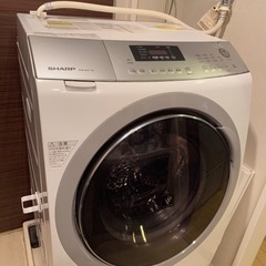 シャープ　ドラム式洗濯機　