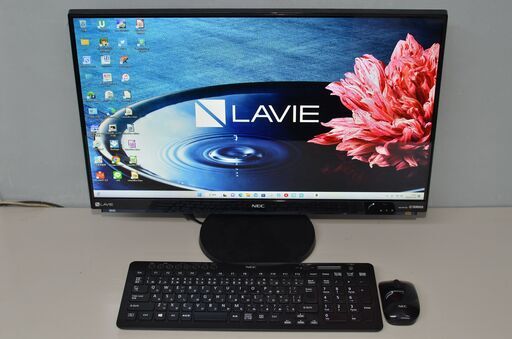 一体型パソコン 最新Windows11+office NEC DA770/G core i7-7500U/大容量HDD3TB/メモリ8GB/23.8インチ/ブルーレイ/無線内蔵/テレビ機能