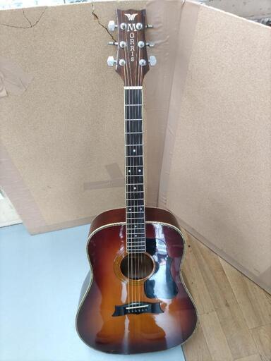 J206★破損キズ有り★Morris★アコースティックギター★MG-600J