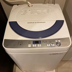 SHARP洗濯機5.5㌔ 2016年製の画像