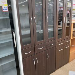 3面カップボード キッチン収納 No.2518○ ※現金、クレジット、スマホ 