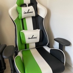 iodoos 座椅子ゲーミングチェア  緑
