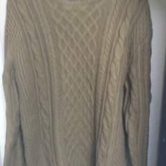 RAGEBLUE 手編み風メンズセーター