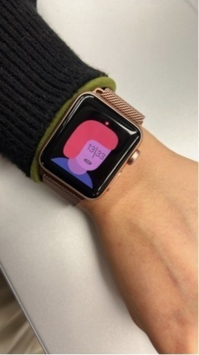 アップルウォッチserise3 GPSモデル 38mm ローズゴールド（Apple