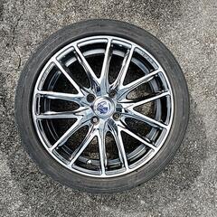 アルミホイルタイヤつきです