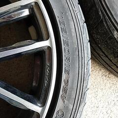アルミホイルタイヤつきです
