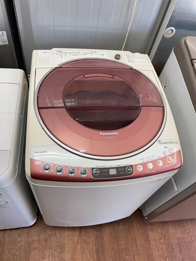 洗濯機　No.6408　Panasonic　8kg　NA-FS80H1　2009年製　【リサイクルショップどりーむ天保山店】