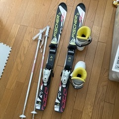 子ども用古いスキー