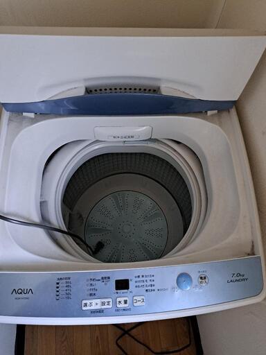 AQUA 冷蔵庫 洗濯機 セット - キッチン家電