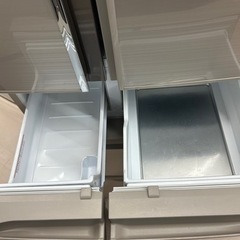 ご覧いただきありがとうございます。 三菱 冷蔵庫 465L 6ドア フレンチ 