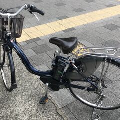 地域限定送料無料 ヤマハ パス ナチュラ 新基準 12,8AH 子供乗せ 紺 
