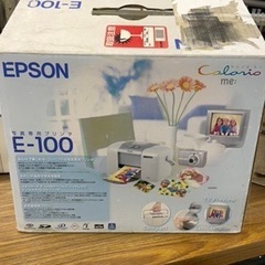 0125-085 EPSON 写真専用プリンター E-100