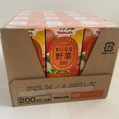 ヤクルト　きになる野菜100　12本 