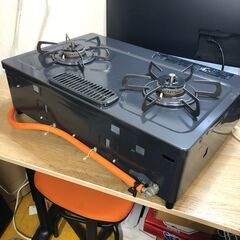 ２０１８年製　パロマ　LP用ガステーブル　IC-S87BM-L 