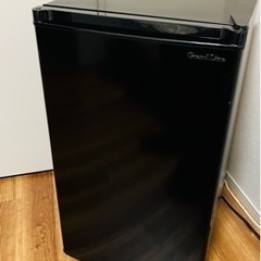 取引中【無料】コンパクト冷凍庫 60L 黒色(お届け可)