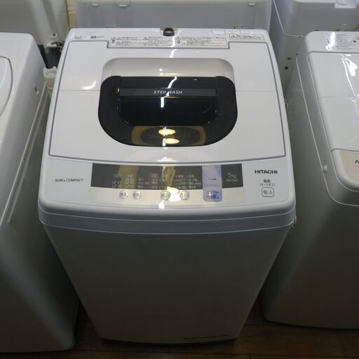 日立 5.0kg洗濯機 2019年製 NW-50C【モノ市場東浦店】41