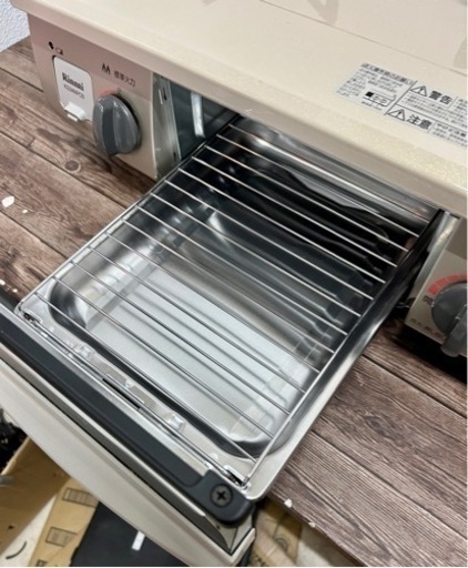 お引取り限定 美品 19年製 リンナイ LPガス用コンロ ガステーブル