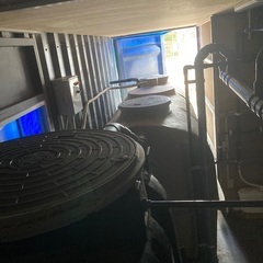 ウォシュレットトイレ浄化槽一体型コンテナ