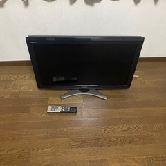 液晶テレビシャープアクオス32型　2011年製　+テレビ台