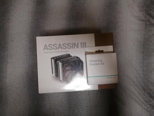 DeepCool Assassin III＆バックプレート＆OC Master SMZ-01R (13.2W/m・K) \n\n