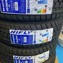 新品スタッドレスタイヤ４本 セット　１５５／６５Ｒ１３　