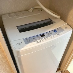 2/11まで　AQUA 洗濯機 AQW-S60E
