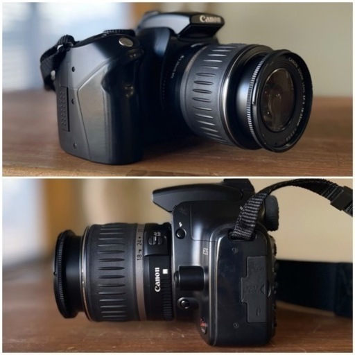 【商談中】美品 Canon キヤノン EOS Kiss Digital EF-S 18-55mm Kit デジタル 一眼レフカメラ DS6041 ブラック 箱、付属品あり amr6
