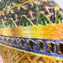 中国 刺繍 芸術品　投資 花瓶 伝統品