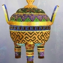 中国 刺繍 芸術品　投資 花瓶 伝統品