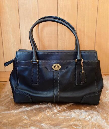 COACH コーチ レザー 本革 トートバッグ