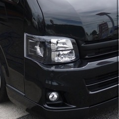 ハイエース 3型 ヘッドライト インナーブラック