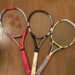 【ネット決済】テニスラケット　硬式　バッグ　まとめ売り