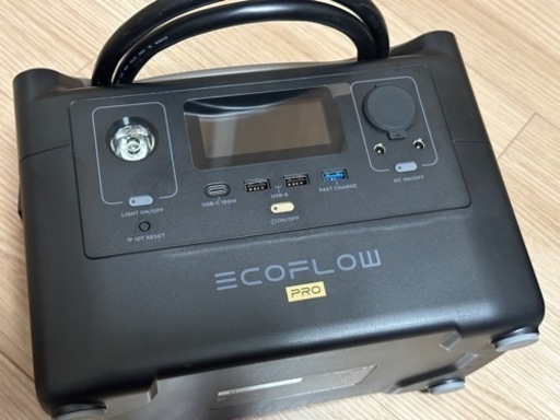 引取限定 1440Wh EcoFlow RIVER Pro \u0026 専用エクストラバッテリー