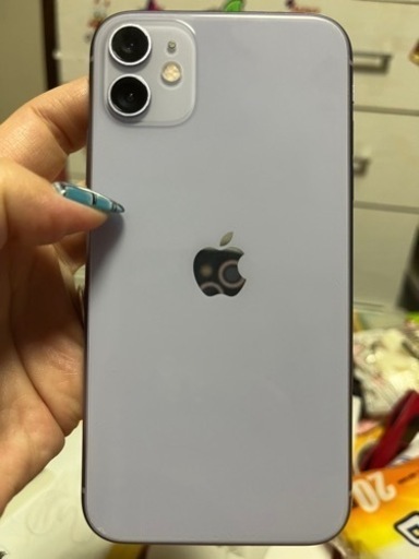 iPhone iPhone11 SIMフリー SIMロック解除 パープル 256GB 完動品 11