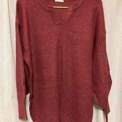 袖ぽわんのセーター(３Ｌ)