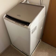 【ネット決済】日立縦型洗濯乾燥機　BW-DV80E　2020年製