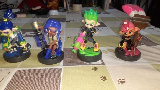 最終値下げ　amiibo7体セット　スプラトゥーン３ギア取得