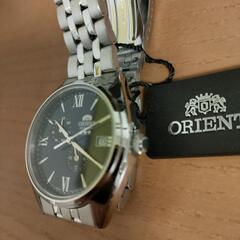 新品オリエントスター自動巻メンズ腕時計　文字盤:ブルー