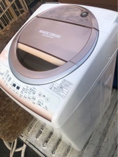 配送可能　TOSHIBA 東芝 マジックドラム AW-9VE3MG 電気 洗濯機 乾燥
