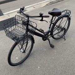 【ネット決済】自転車 BOLDLINE 空気入れ付きです。