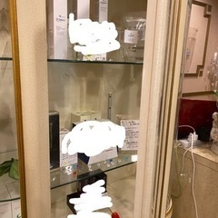 イタリア家具♪アンティーク♪ロココ調♪クラック塗装♪キャビネット♪カップボード