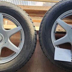 【格安】205/65r16 2本 215/60r16 2本　中古冬用タイヤ　スタッドレス　ブリザックVRX　直接引き取り歓迎