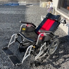 【美品】介護用車椅子（リクライニング付き）