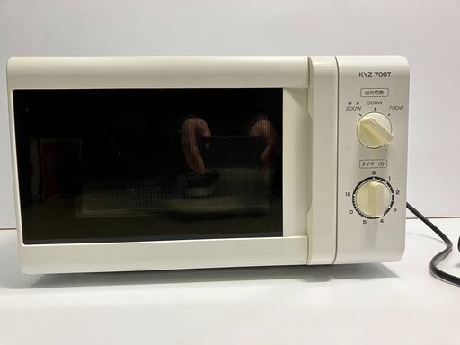 YAMAZEN　電子レンジ　KYZ-700T　2021年製 YAMAZEN [60Hz専用] 電子レンジ KYZ-700T｜Yahoo!フリマ（旧