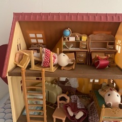 シルバニア 緑の丘の素敵なおうち 赤い屋根のおうち