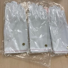 白手袋 新品Lサイズ(東銀座)